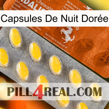 Capsules De Nuit Dorée 42